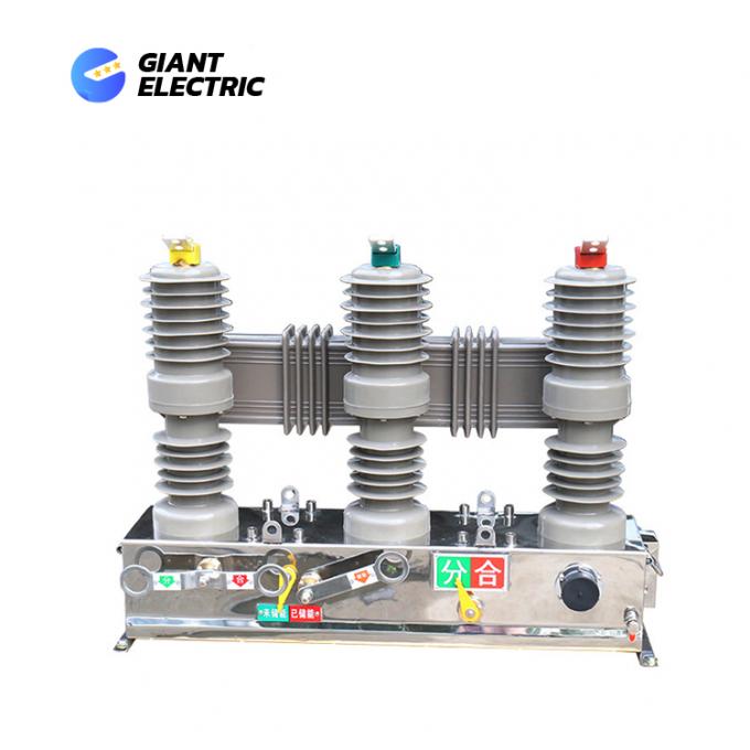 야외 유통 12 킬로볼트 회로 차단기 고전압 반대 농축 4