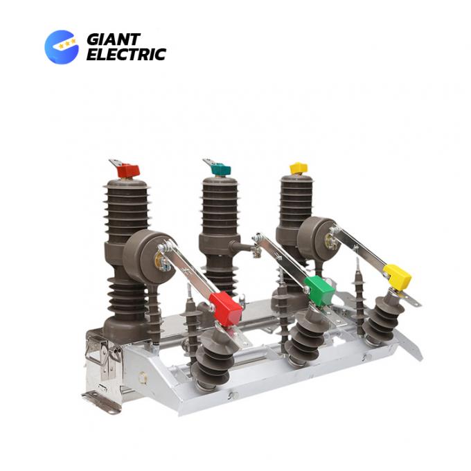 야외 유통 12 킬로볼트 회로 차단기 고전압 반대 농축 6