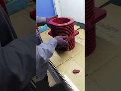 24kV 주름 셔치 캐비닛을 통해 벽 부싱을 위해 40X10 구리 버스 바