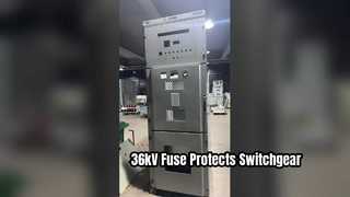 자세히 살펴보기: 부하 차단기 스위치 및 변류기를 보호하기 위한 SF6 배전반의 36kV 퓨즈