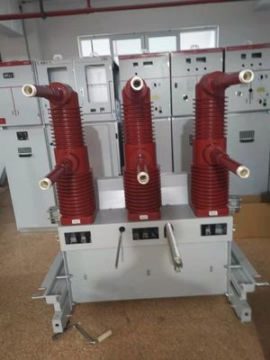 AC Indoor Type Vacuum Three Phase Circuit Breaker 40.5 KV High Voltage 4000A