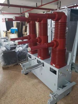 AC Indoor Type Vacuum Three Phase Circuit Breaker 40.5 KV High Voltage 4000A