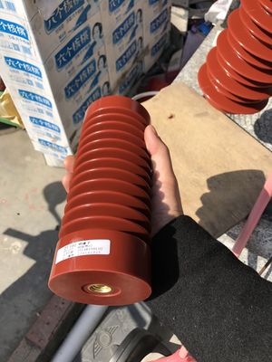H=210mm 24kV-80 pF Epoxy Resin Capacitor Insulator With Indicator In Switchgear
