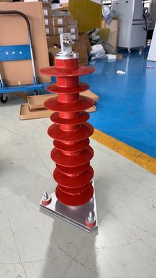 36kv Polymer Silicon Rubber Zinc Oxide Lightning Arrester With Indoor High Voltage Switchgear