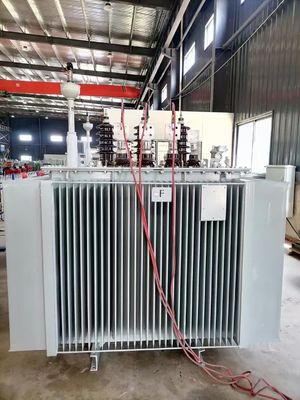 11kV/0.415kV  Three Phase Oil Immersed  Copper Winding Input / Output Transformer