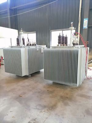 11kV/0.415kV  Three Phase Oil Immersed  Copper Winding Input / Output Transformer