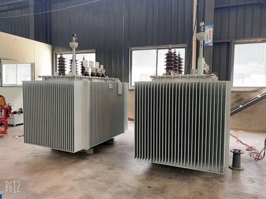11kV/0.415kV  Three Phase Oil Immersed  Copper Winding Input / Output Transformer
