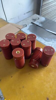 6kV Epoxy Resin Support Capacity Insulator for 125pF with 130mm Length