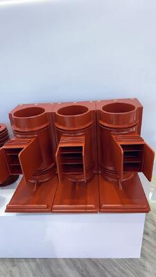 40.5kV High Voltage Epoxy Resin Insulator Shield Spout Bushings 660mm Height