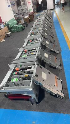 DPC-4A-1000 Steel Handcart For Loading High Voltage Switchgear Components